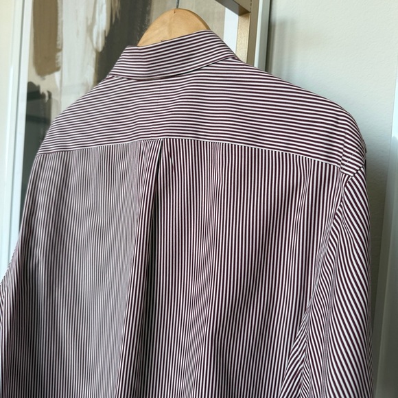 Ralph Lauren Men's XL Red Striped Button-Up Long-Sleeve Shirt Multicolor Casual - Picture 9 of 11